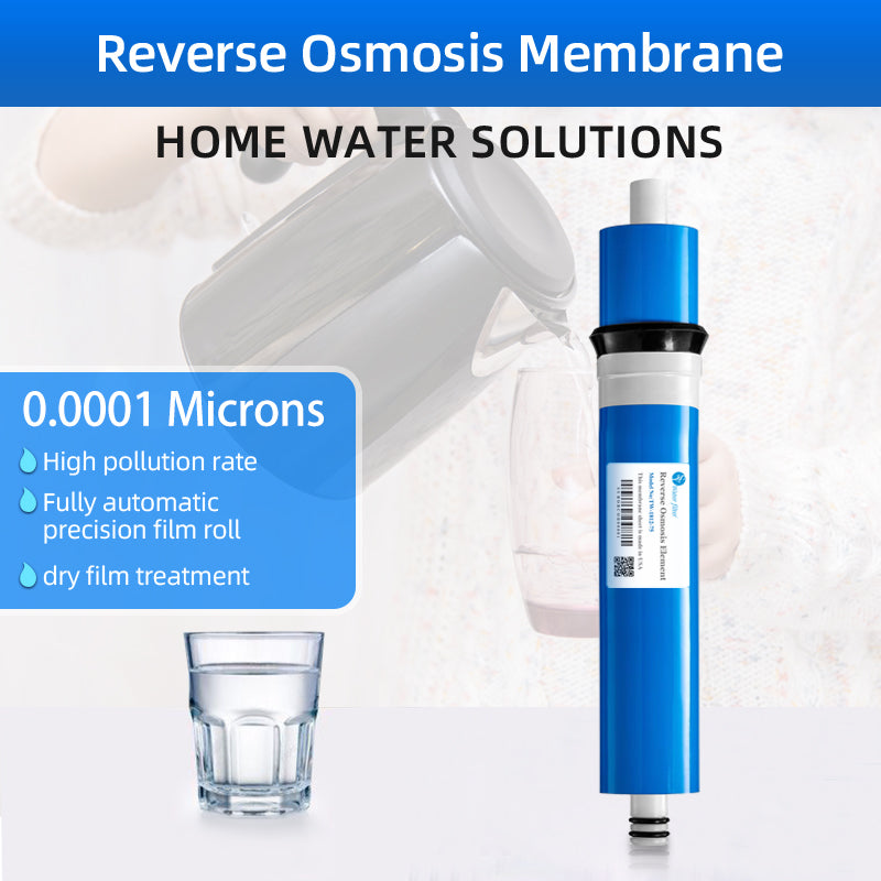 1812-50G/75G/100G/150GPD Home Kitchen Reverse Osmosis RO Membrane Purifier Water Drinking Treatment for under sink water filter