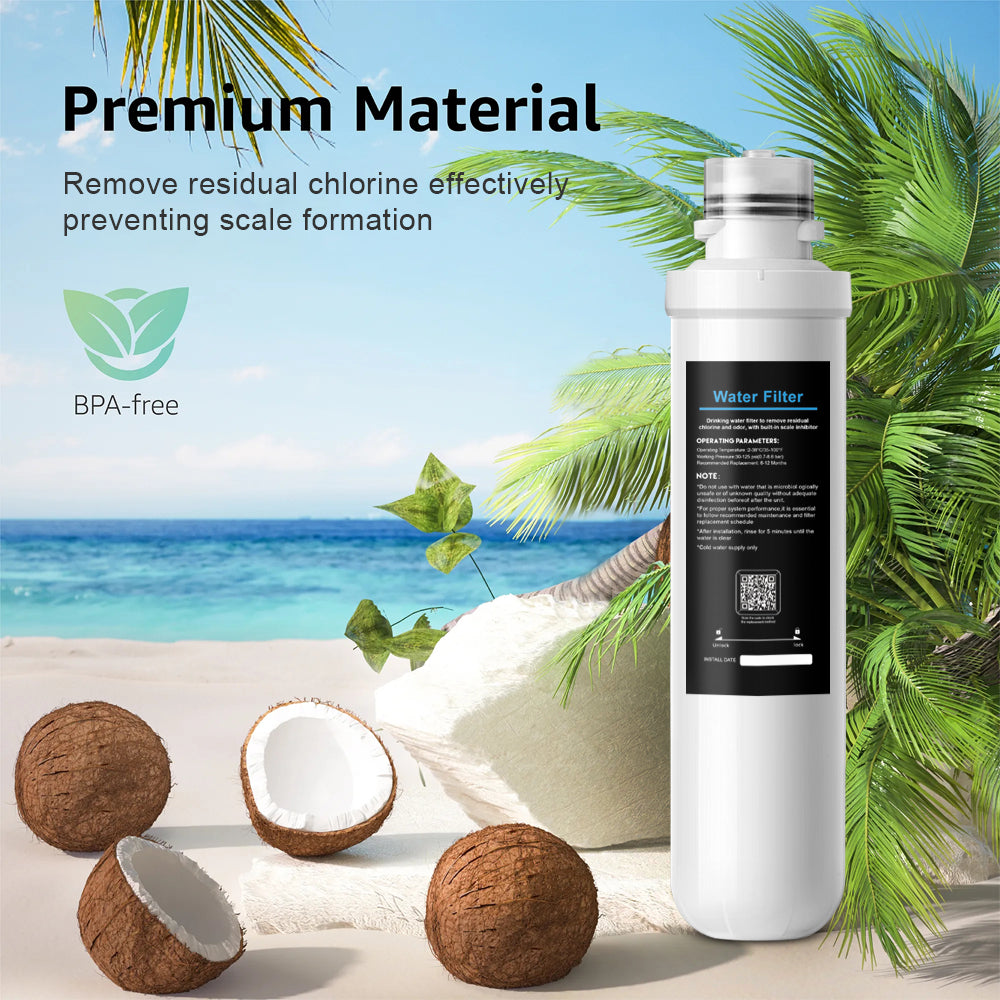 K5 Replacement Filter Scale Inhibition Carbon Filter for Instant Boiling Hot Water Tap Filter(K5 Filter Head Special Version)